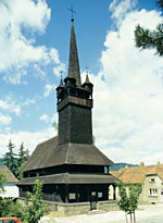 Dřevěn kostelk